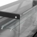 Blizzard BFG150BKV2 1.6m Flat Glass Serve Over Display Counter